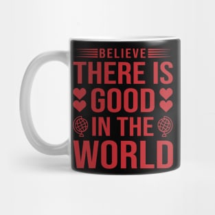 In The World T-Shirt Design Mug